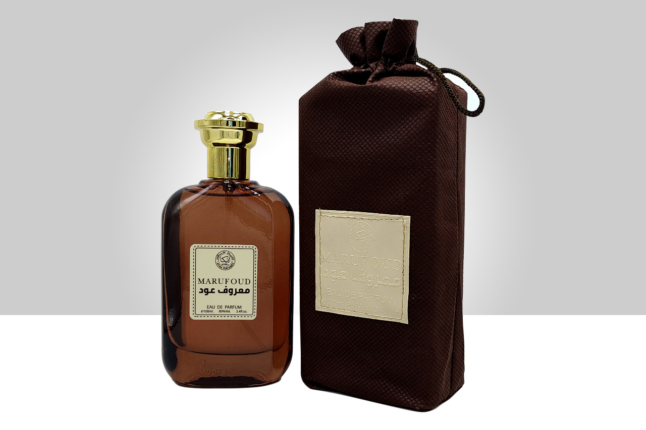 ادکلن معروف عود رایحه موصوف قهوه ای