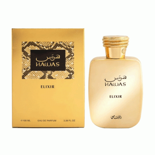 ادکلن مردانه رصاصی مدل هوس الکسیر رایحه له میل الکسیر