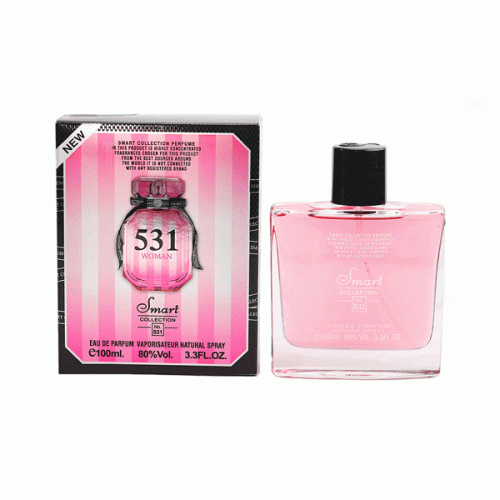 ادکلن اسمارت کد 531 رایحه بامبشل صورتی