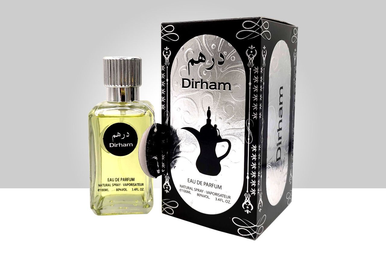 ادکلن درهم نقره ای برند Rt